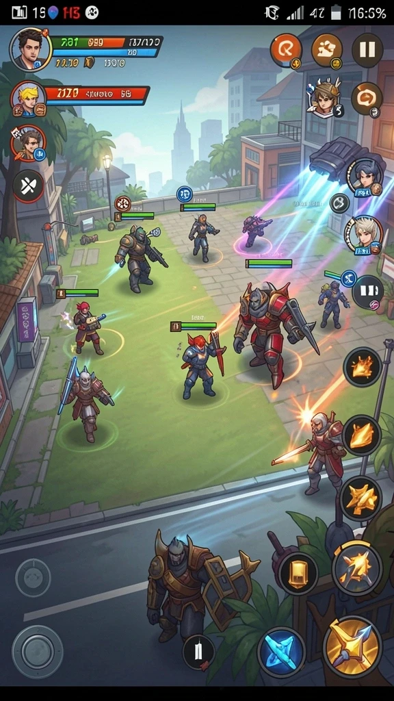 coo77 - Screenshot menampilkan karakter kustomisasi yang menarik.