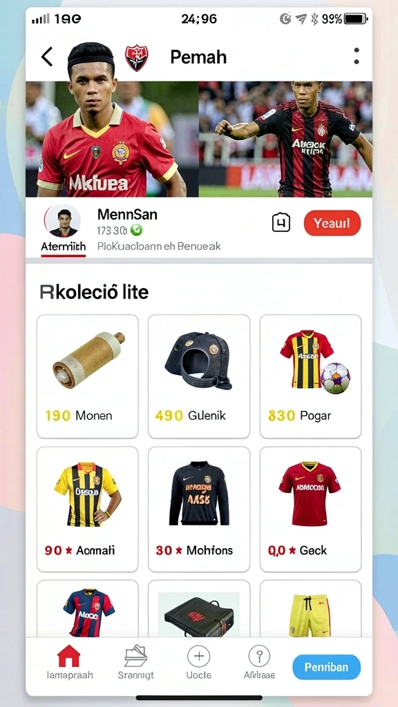 rumahtoto - Tampilan antarmuka yang sederhana dan menarik.